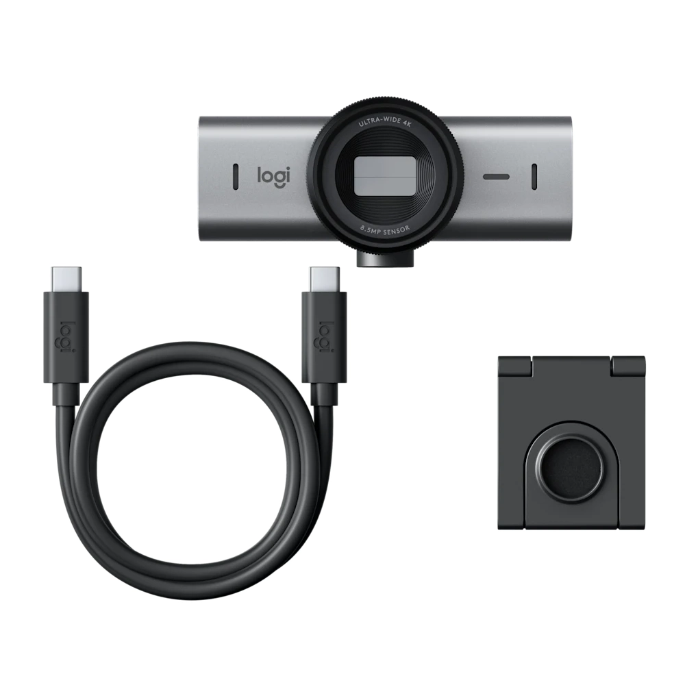 Logitech Webcam MX Brio 4K Ultra HD view 3